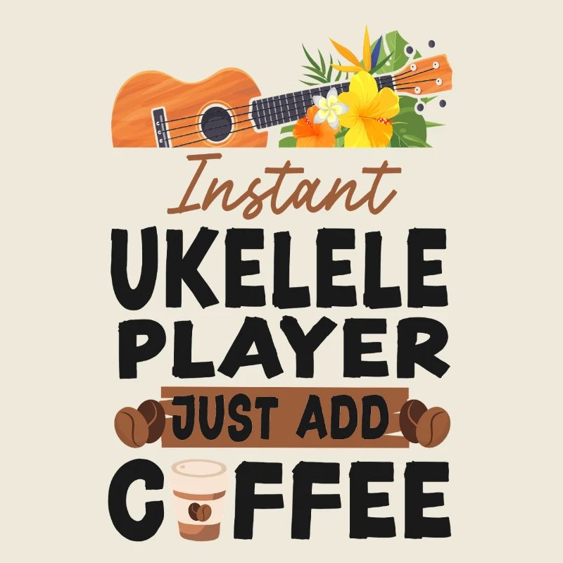 Hawaiian Ukulele Uke Coffee