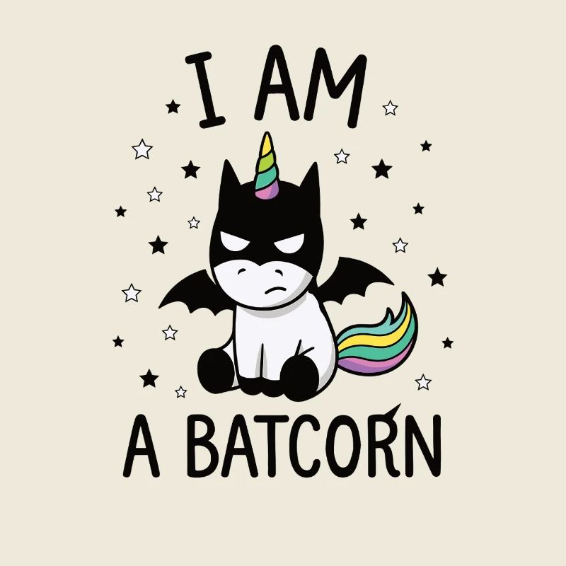 I AM A BATCORN – Einhorn Superheld