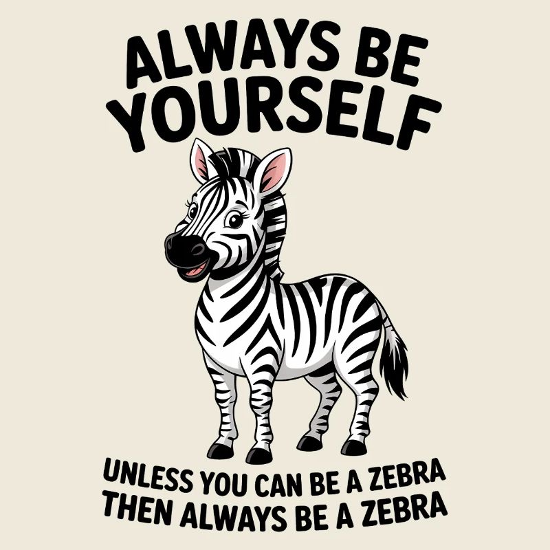 Zebra Spruch Lustiges Zebra Geschenk