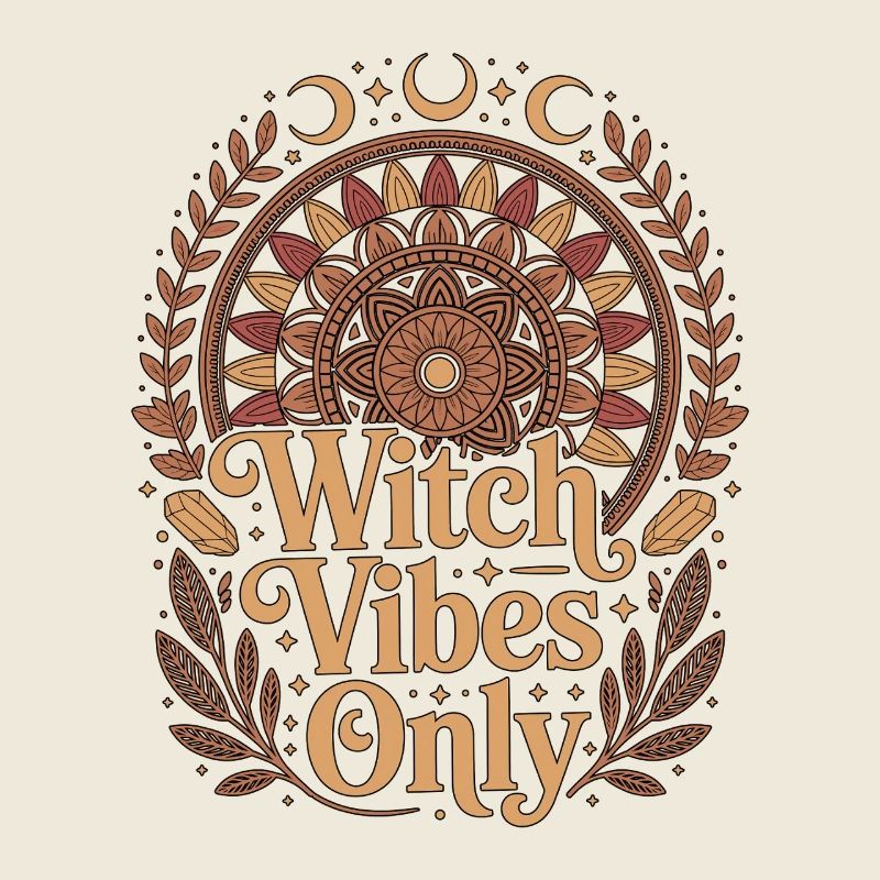 Witchcraft Witch Vibes Only Wicca Spellcaster