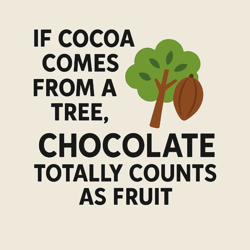 Le chocolat compte comme un fruit – drôle de dicton du cacao