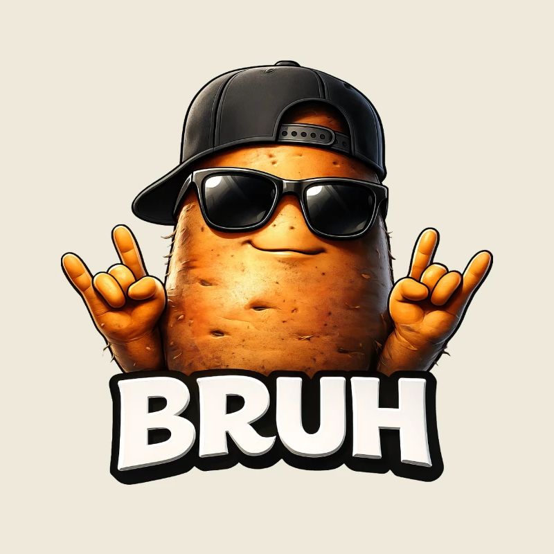 BRUH Potato Rockheld