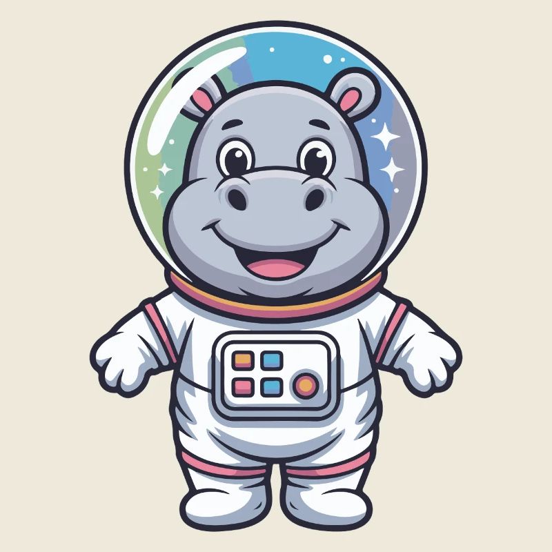 Hippo Astronaut Aventure Spatiale