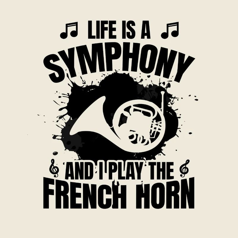 French horn player saying