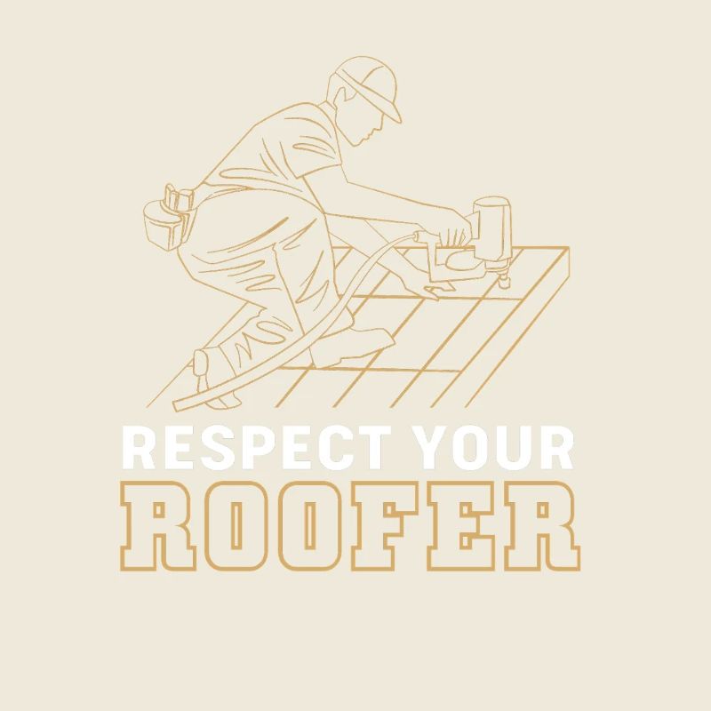 Dachdecker Handwerker Beruf Spruch