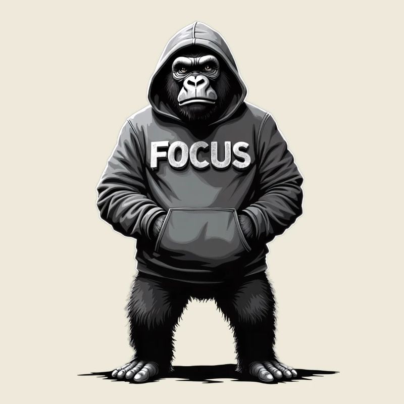 Concentration Gorille Effort Motivation