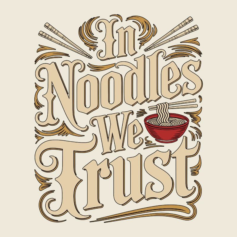 Ramen dans les nouilles, nous faisons confiance à Chef de ramen Amoureux de la nourriture