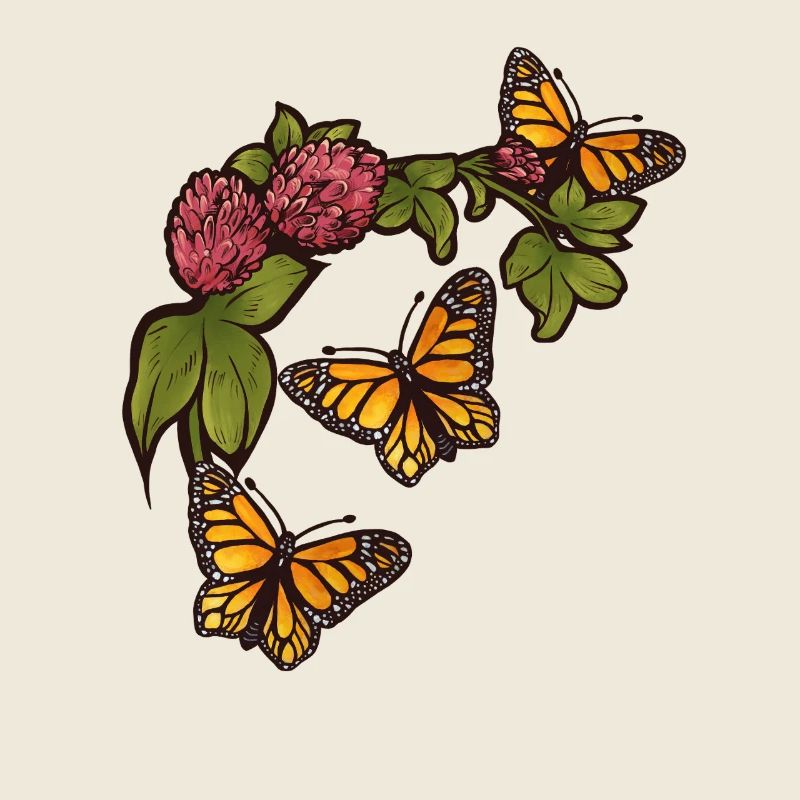 Monarch Bloom Garden