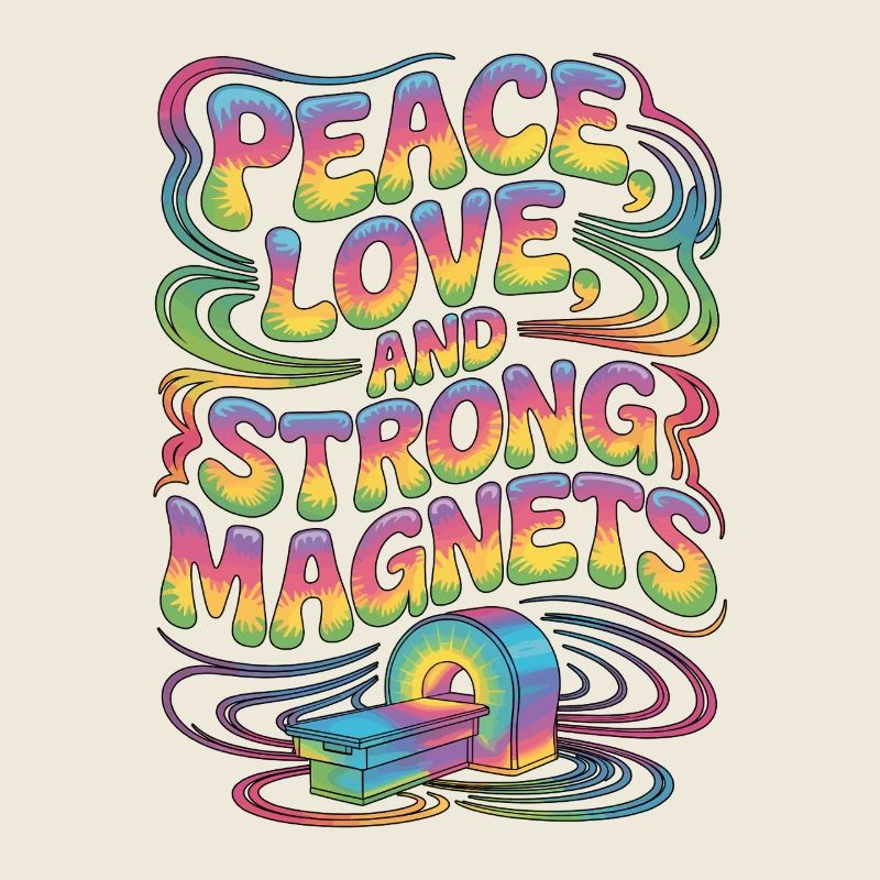 MRI Tech Peace Love And Radiologic Technologist