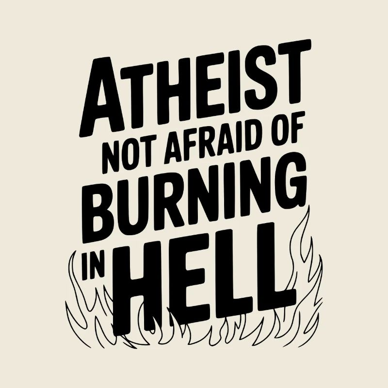 Atheist Not Afraid of Burning in Hell