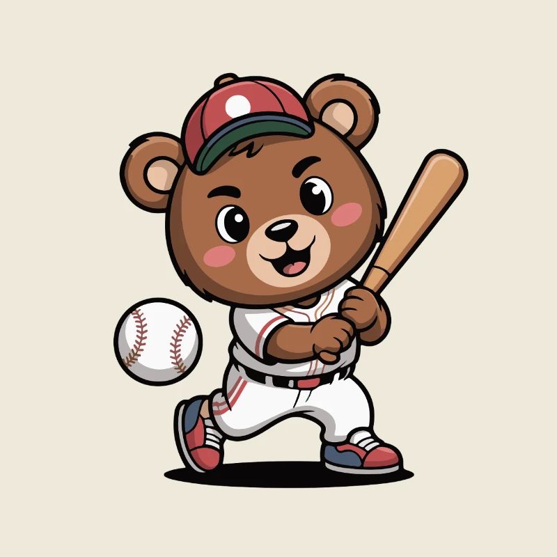 Bären-Batter Baseballheld