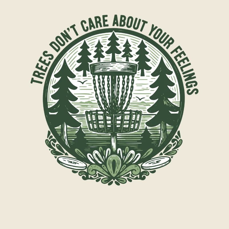 Les arbres ne se soucient pas de vos sentiments Disc golf