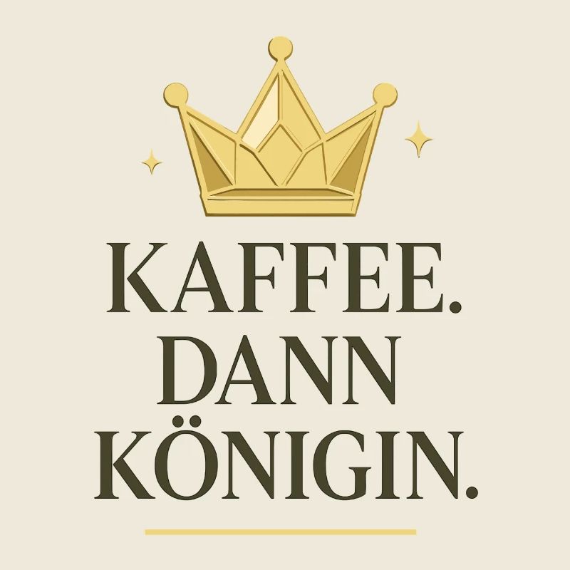 Café puis reine, couronne de café