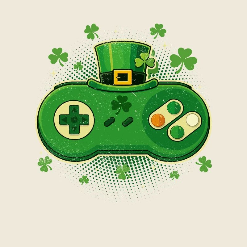 Irish Video Game Controller St Pats