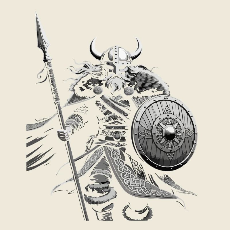 Viking Viking Legend Sailor Odin Raven Fighter