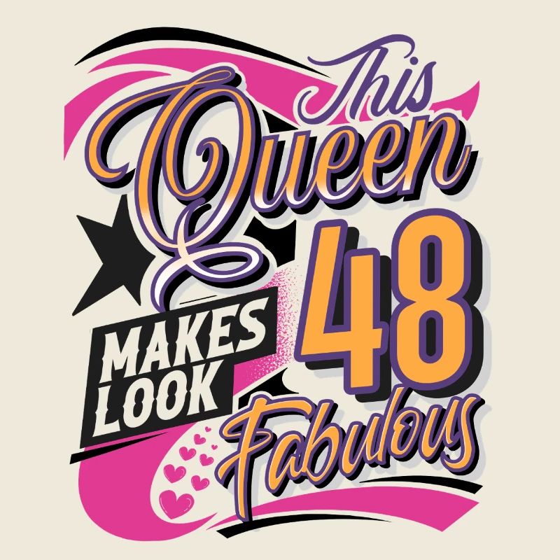 Reine du 48e anniversaire