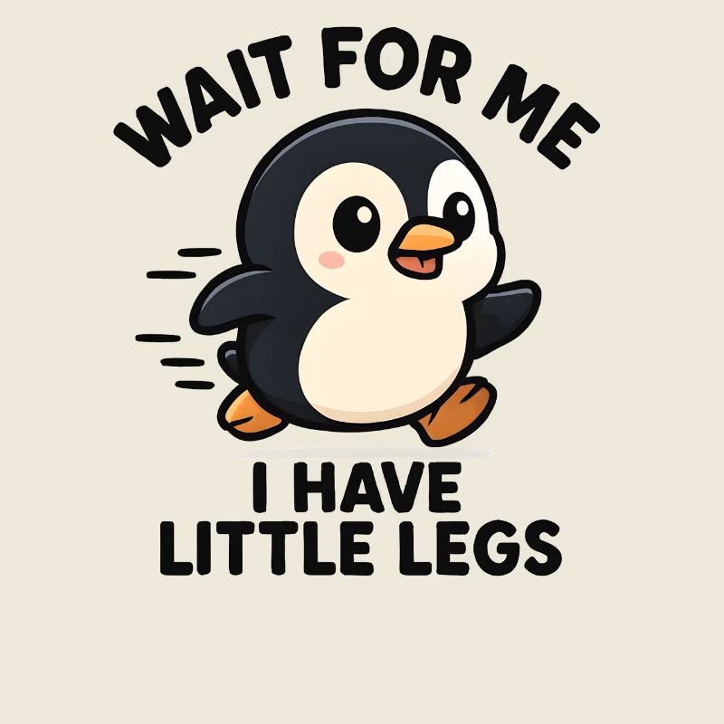 Pinguin Spruch Humor Meme Lustig Geschenkidee