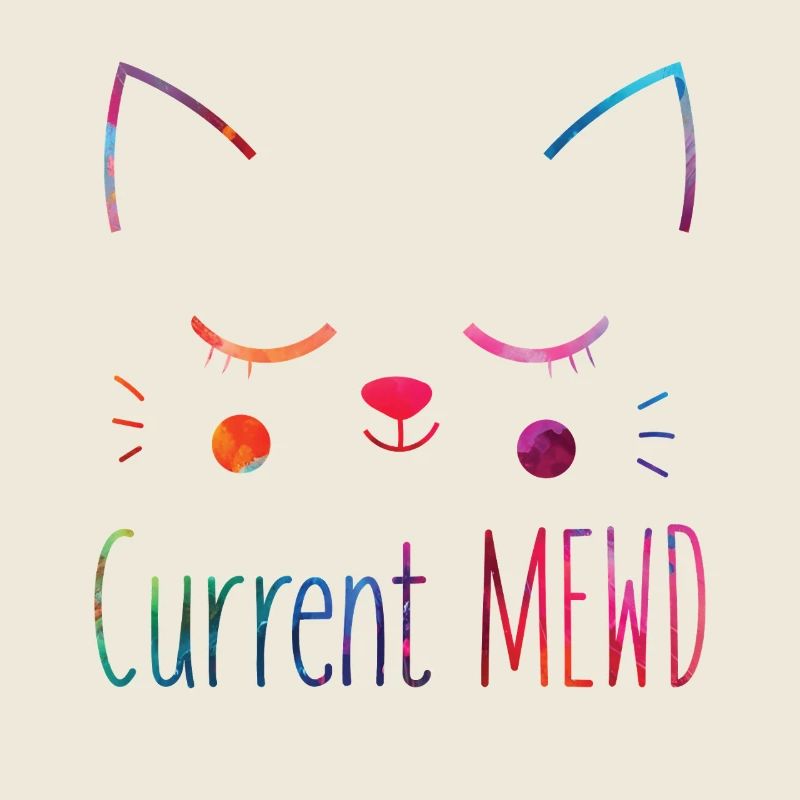 Current Mood Cute Cat Lover