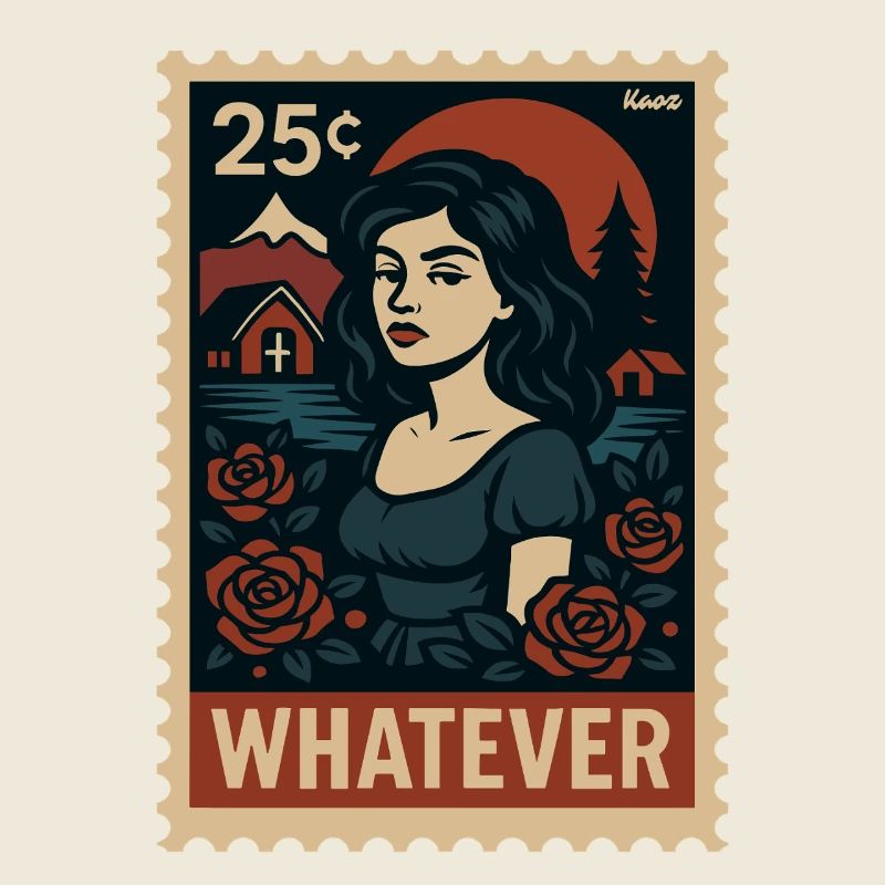 Peu importe le portrait de la rose au clair de lune
