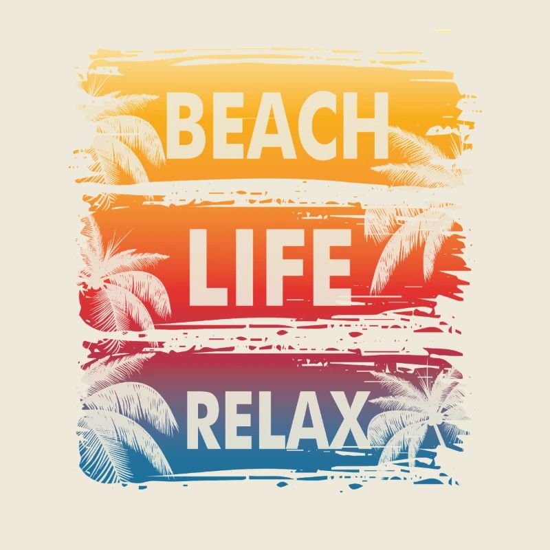 Vie de plage Gradient Relax