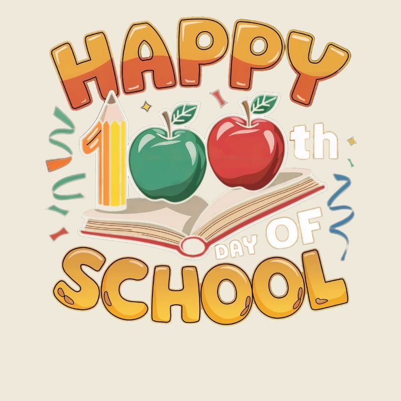 Conception du centième anniversaire de l’école