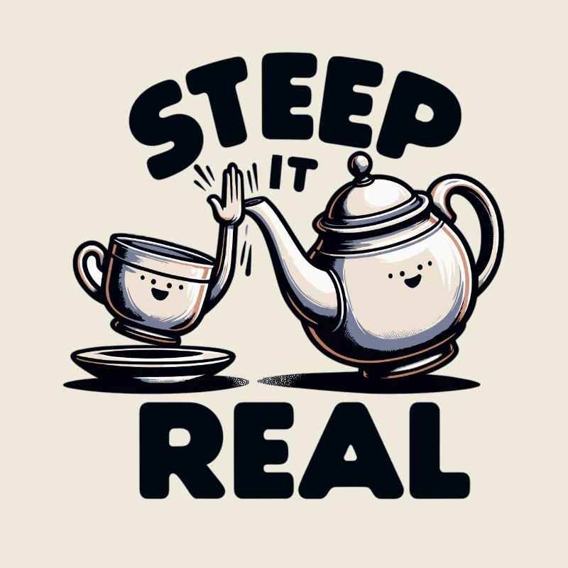 Steep It Real – Teapot Charm