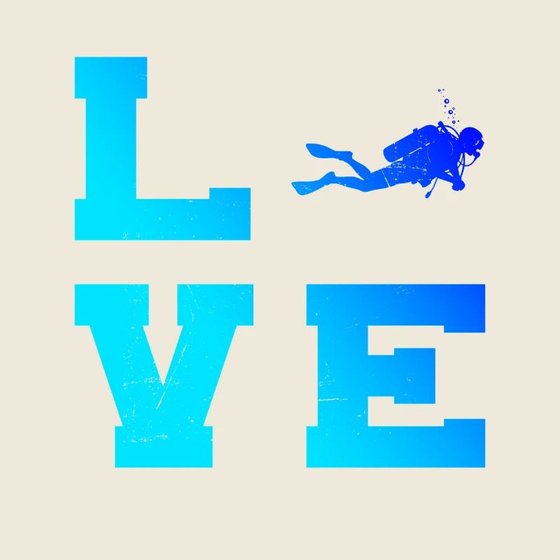 Iconic diving motif