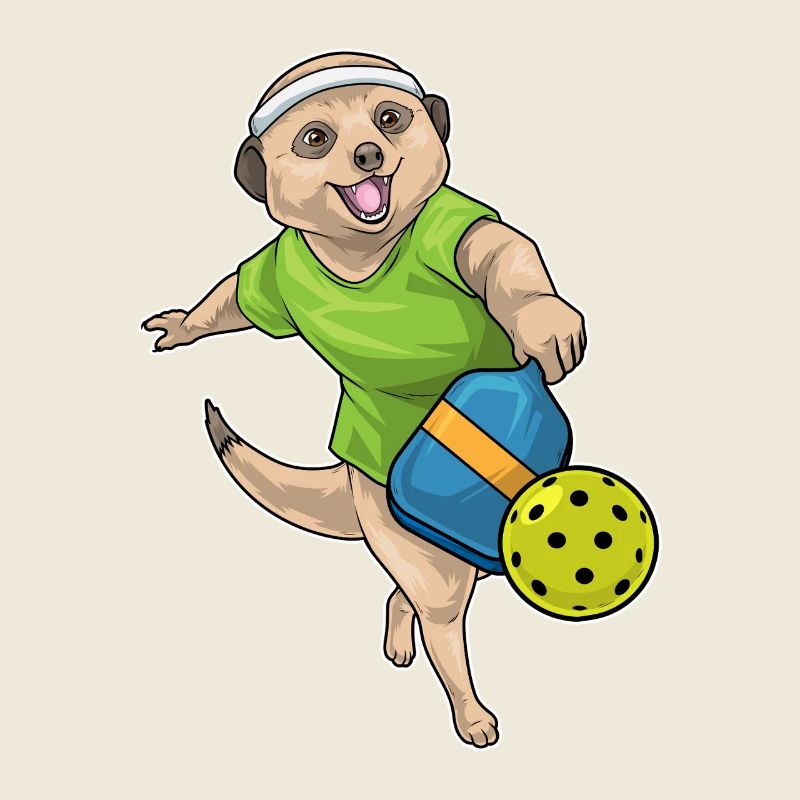Erdmännchen Pickleball