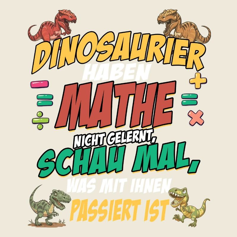 Dinosaur Math Chaos Design