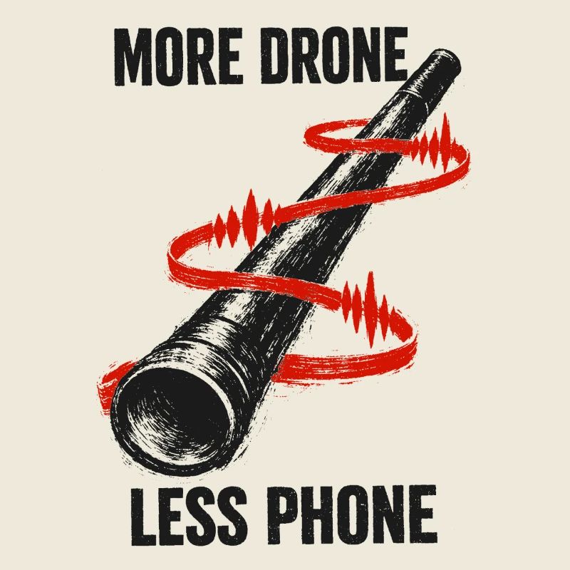 Mehr Drone, weniger Handy | Didgeridoo