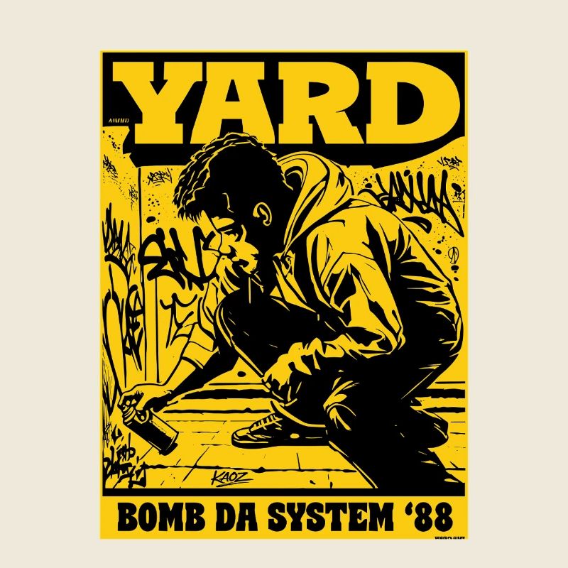 yard_graffitiYard Bomb Da System 88 Graffiti Poste