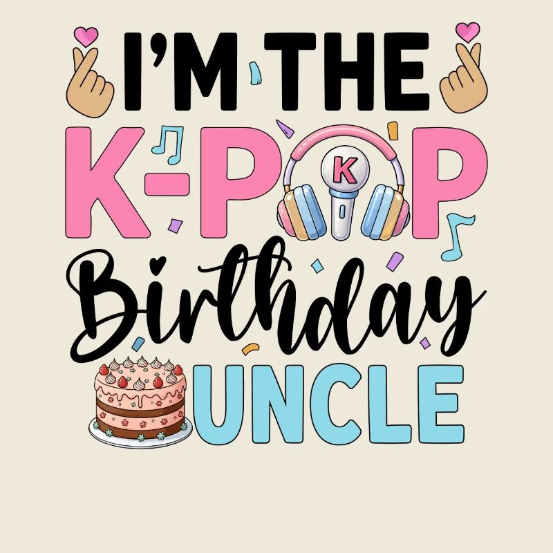 Je suis l’oncle d’anniversaire de la K-Pop