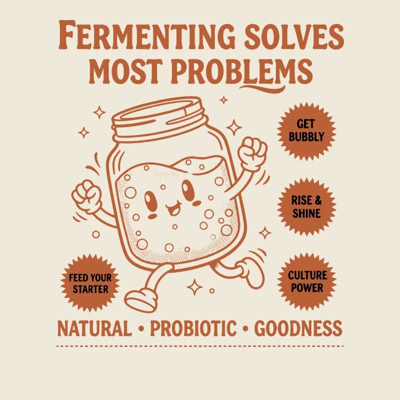 Sourdough Bread Baking Fermenting Solves Most