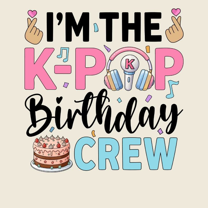 Je suis l’équipe d’anniversaire K-Pop