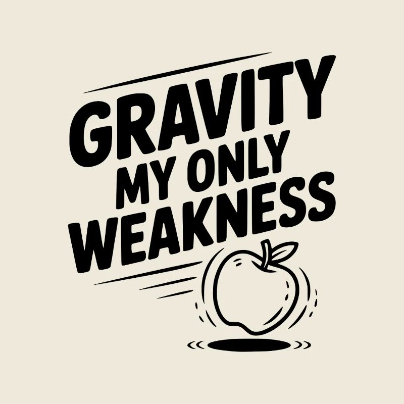 Gravity My Only Weakness