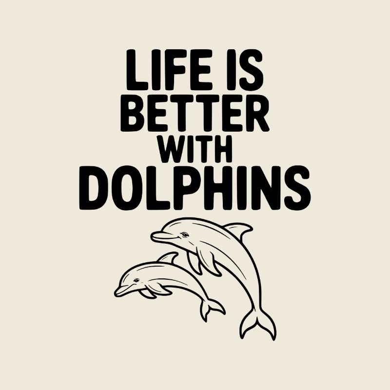 Life is Better with Dolphins