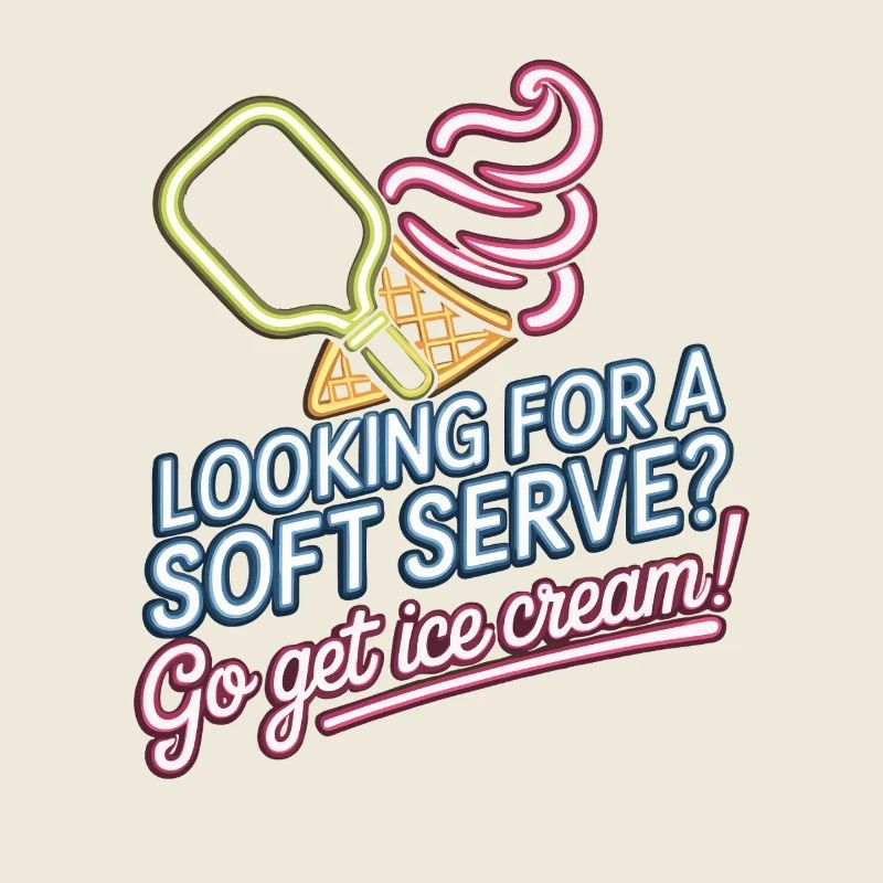 Pickleball Player Looking For Soft Serve Dinking