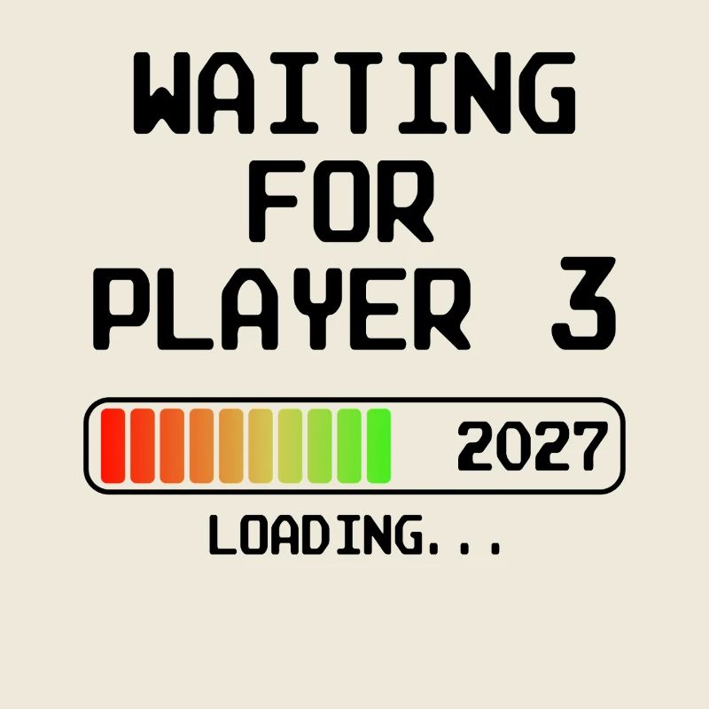 Werdender Papa 2027 Bald Mama Waiting For Player 3