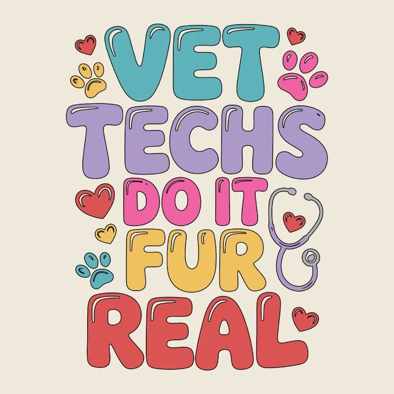 Vet Techs Do It Fur Real Veterinary Assistant