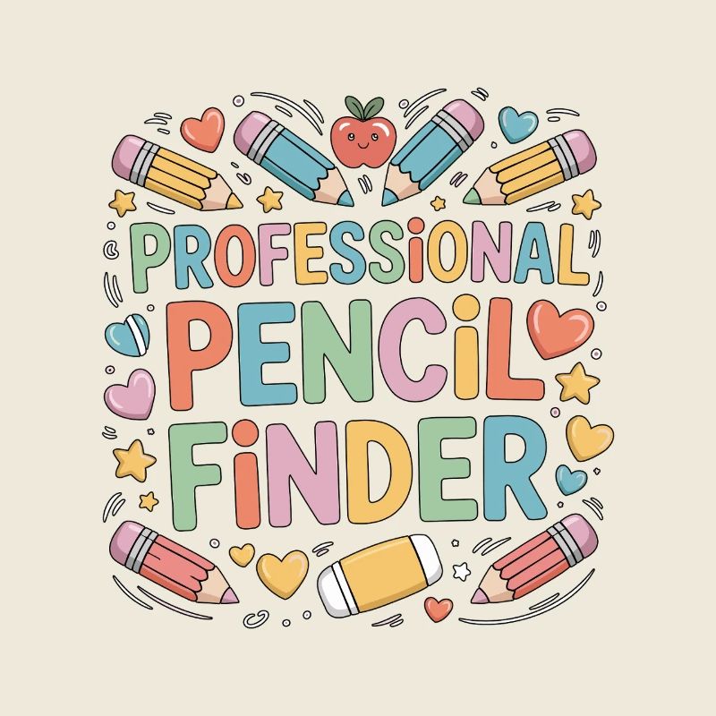 Elementary Teacher Professional Pencil Educator