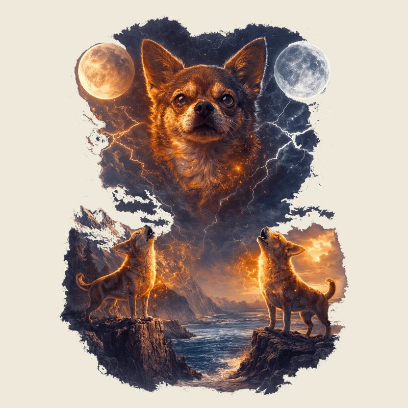 Chihuahua two moons