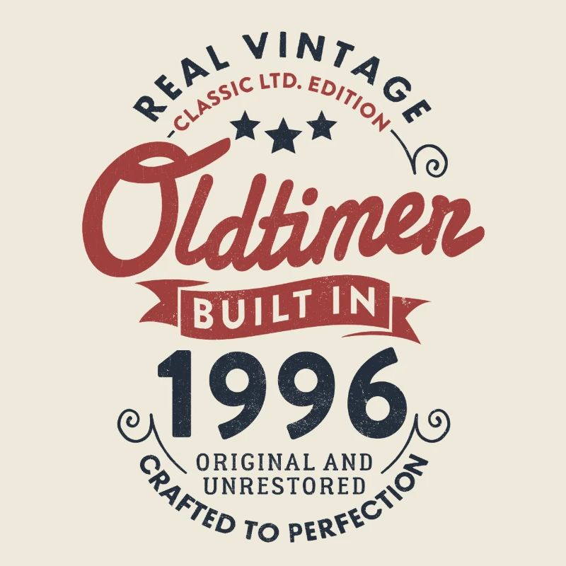 Vintage 1996 Oldtimer 30. Geburtstag