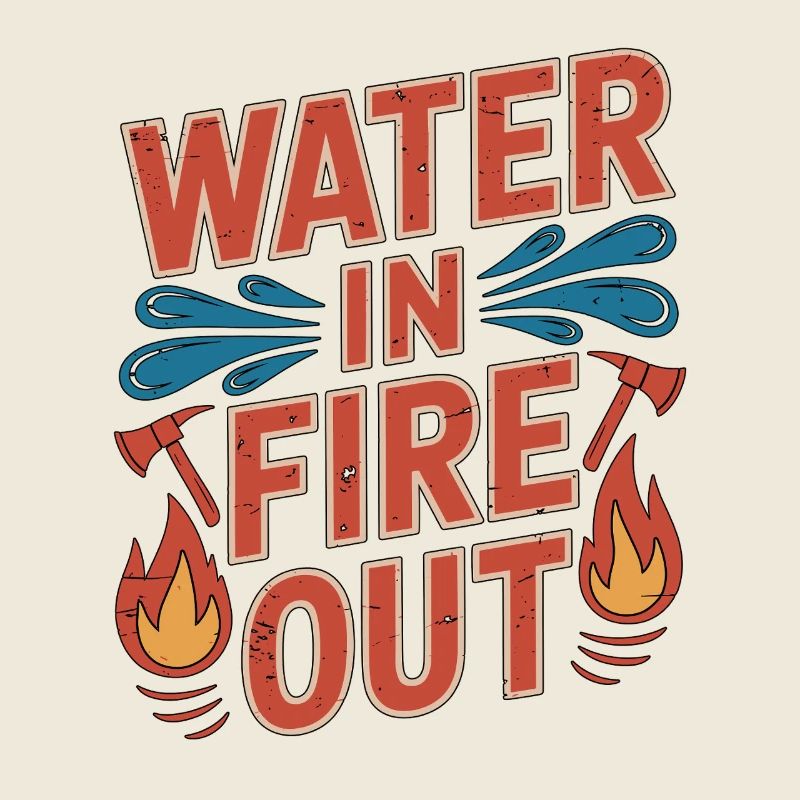 Fire Engineer Water In Fire Out Pump Operator