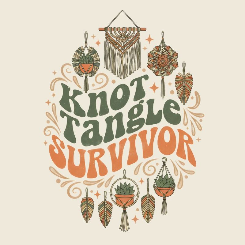 Knot chaos survived | Macrame Boho