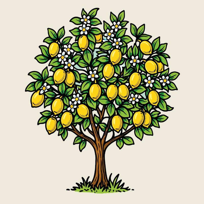 Citronnier vintage