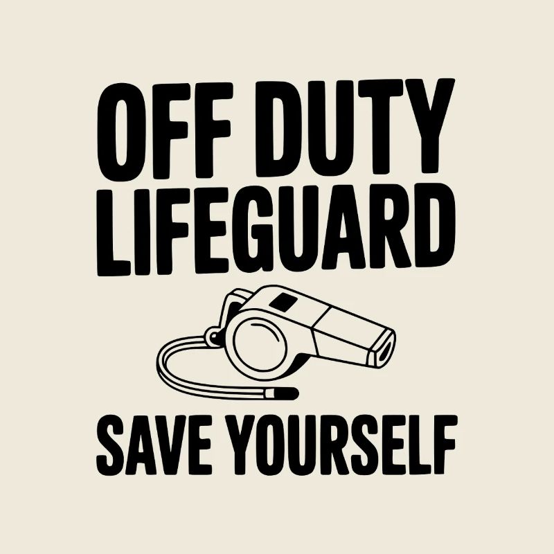Off Duty Lifeguard Save Yourself