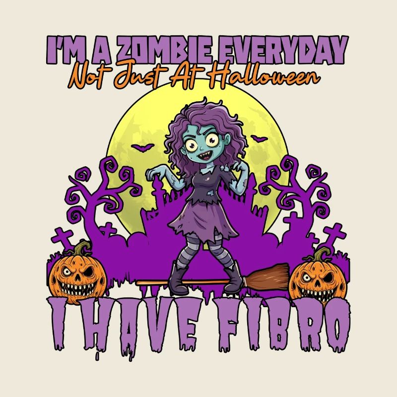 Zombie Everyday Fibromyalgia Awareness