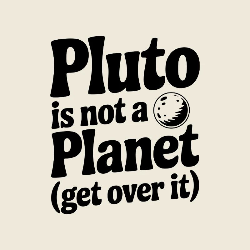 Pluto ist kein Planet (Get Over it)