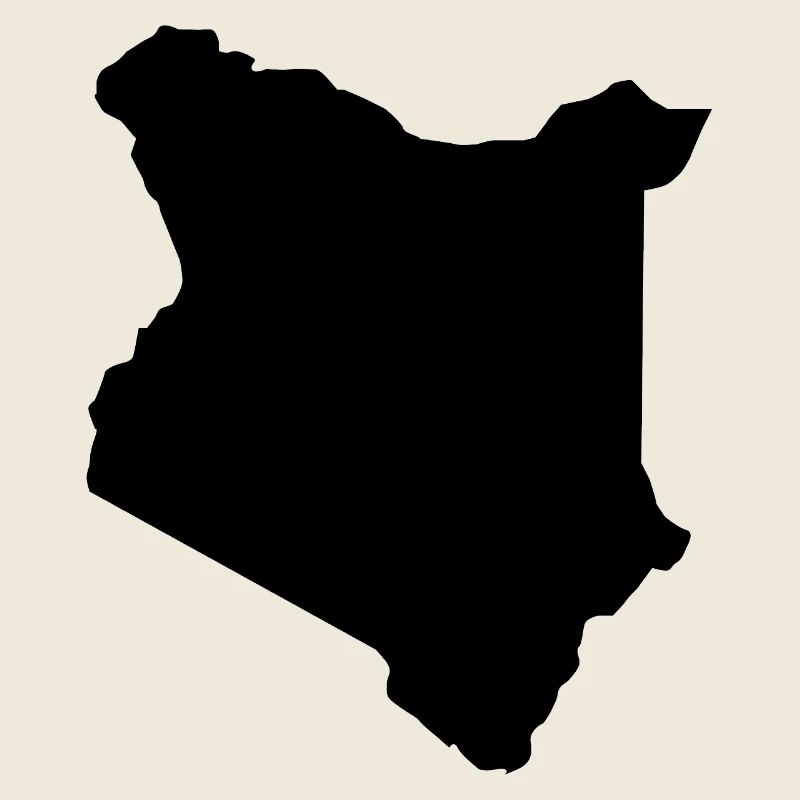 Carte du Kenya