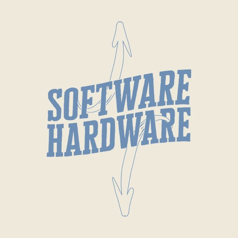 Funny IT Saying Software Hardware Word Game